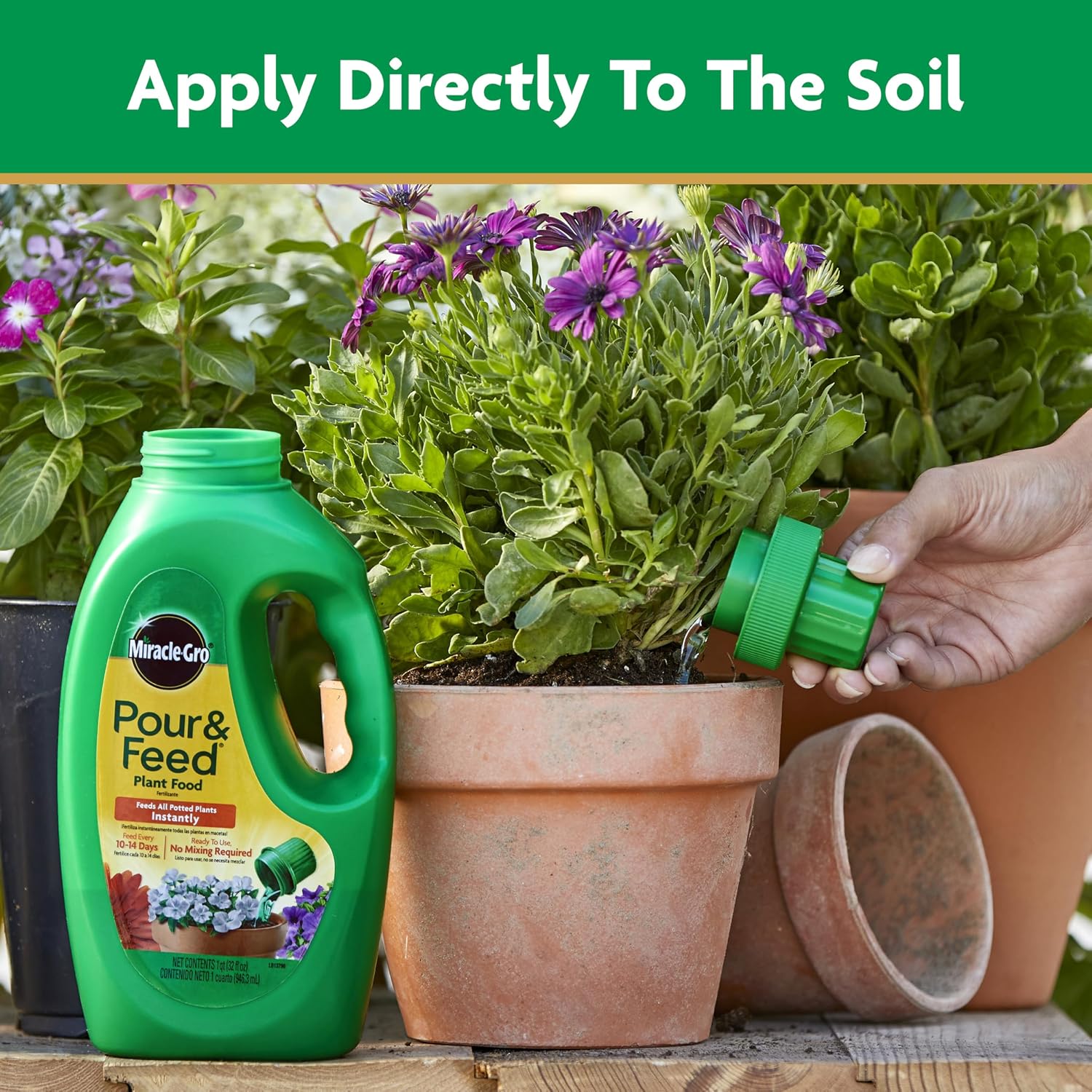 Miracle-Gro Pour & Feed Plant Food, 32 fl. oz.