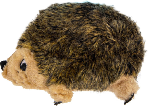 Outward Hound Hedgehogz Plush Dog Toy, Squeaks & Grunts, Medium, 9" x 6.5"