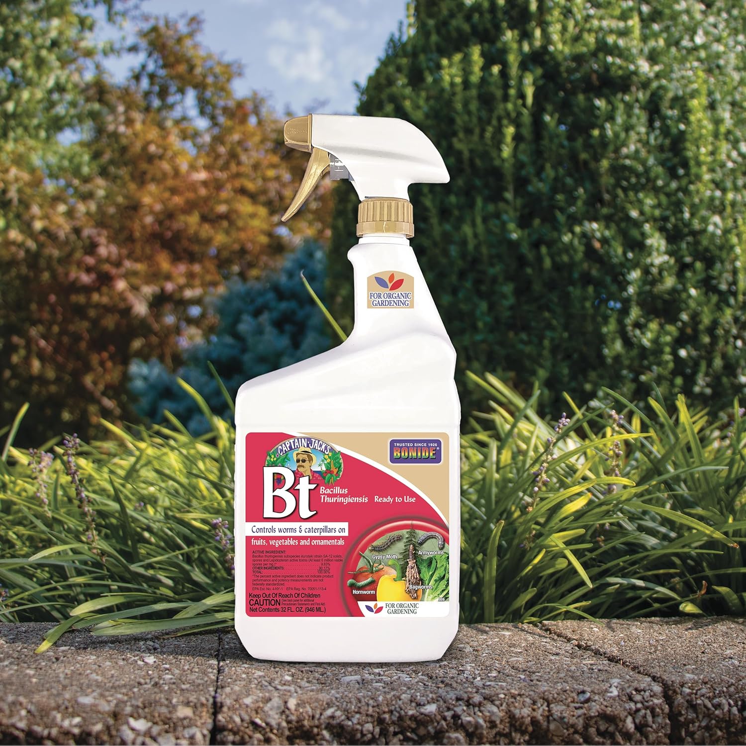 Bonide Captain Jack's Bacillus Thuringiensis BT, 32 oz