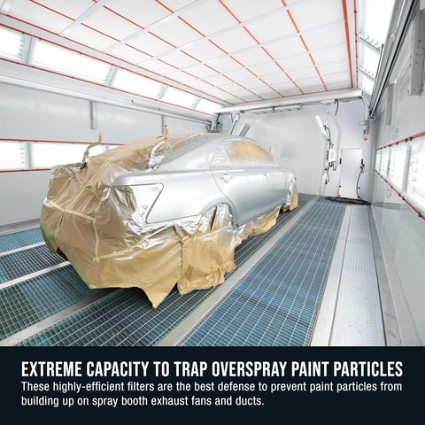 Master Elite Paint Spray Booth Exhaust Filter Roll, 20.5" x 100'