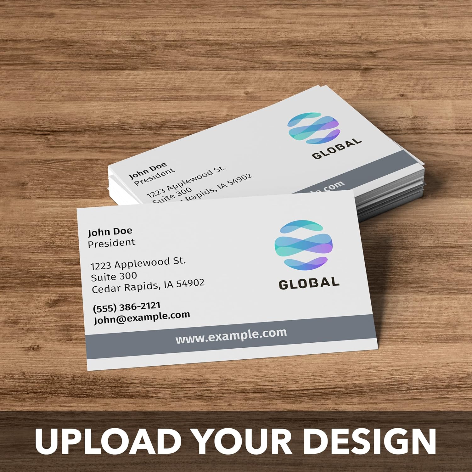 Custom Business Cards - 16pt - Made in the USA (50 to 10,000 Cards)