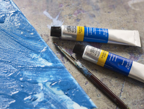 Winsor & Newton Galeria Acrylic Color, 200ml Tube, Raw Sienna