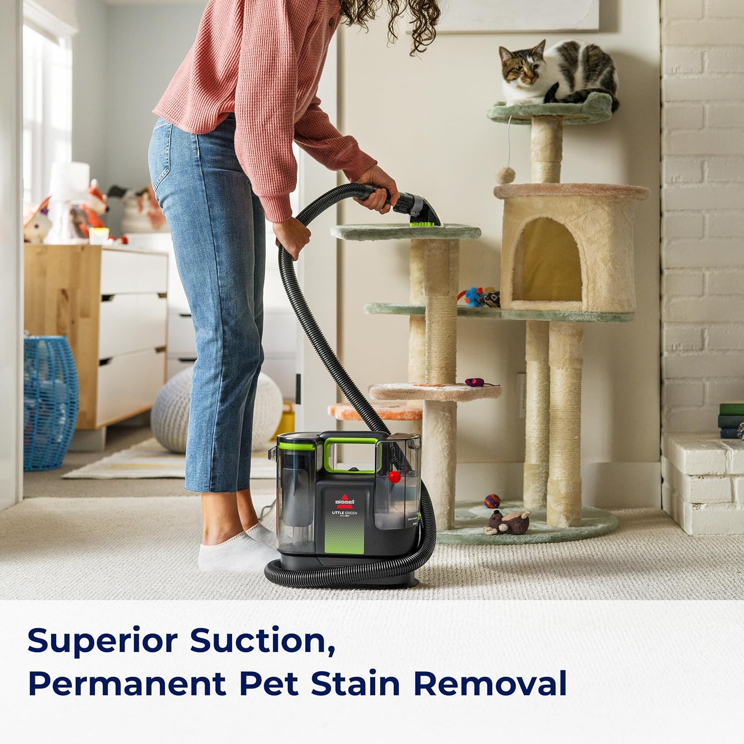 BISSELL Little Green Max Pet SmartMix Carpet Cleaner, 38572