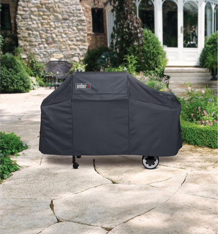 Weber 7552 Premium Cover, Fits Weber Genesis Silver/Gold Gas Grills