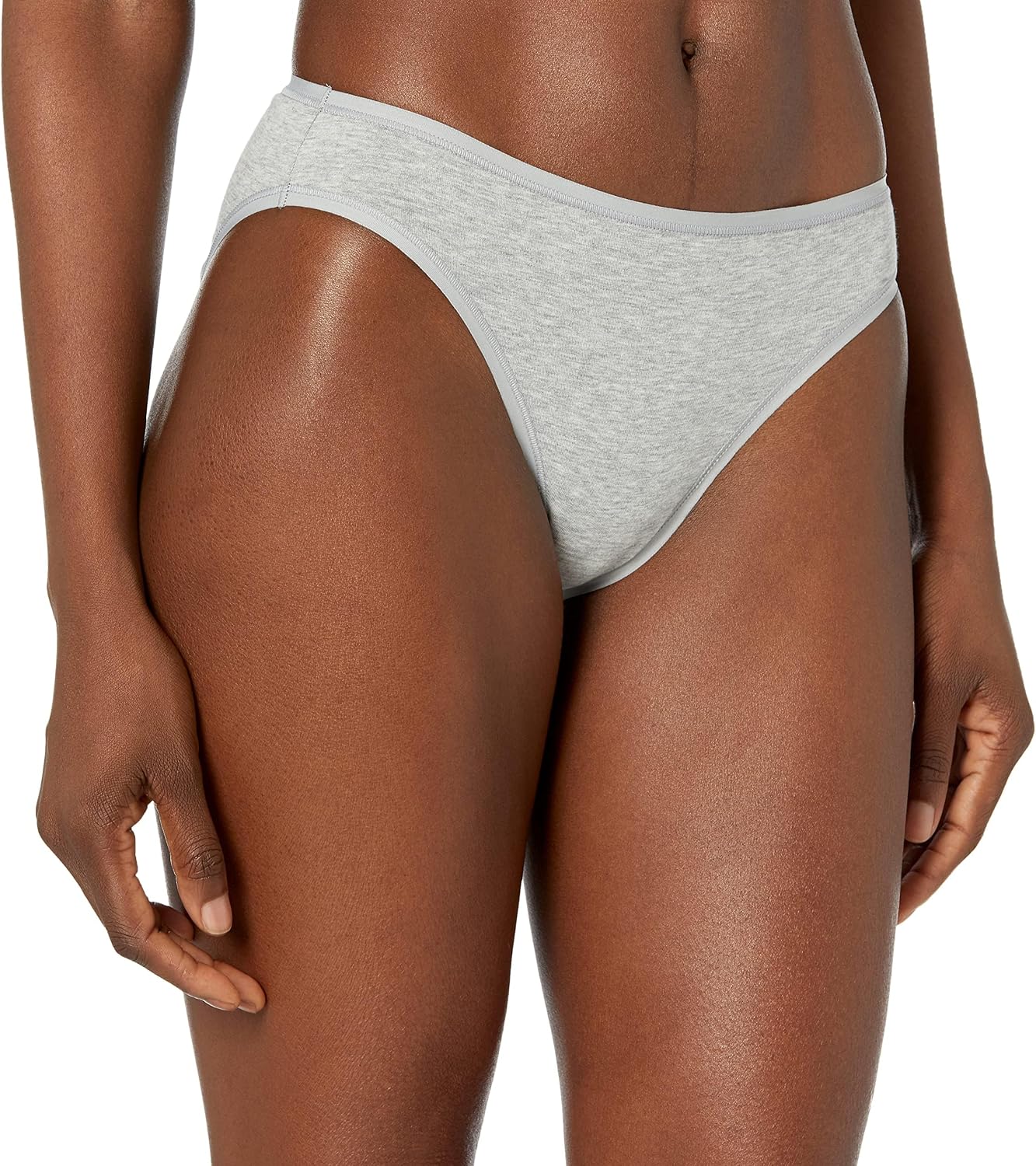 Amazon Essentials Women's Cotton Spandex Bikini Brief Underwear (Available in Plus Size)