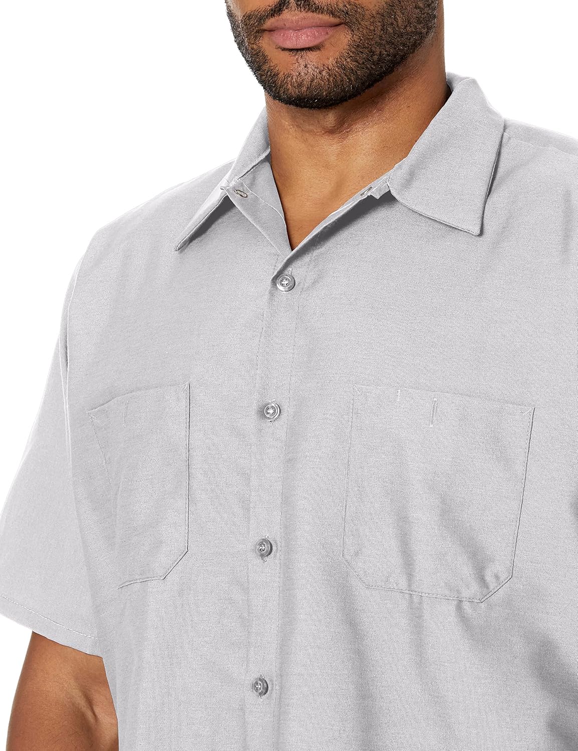 Red Kap Men's Performance Tech 2 Piece Lined Collar Shirt