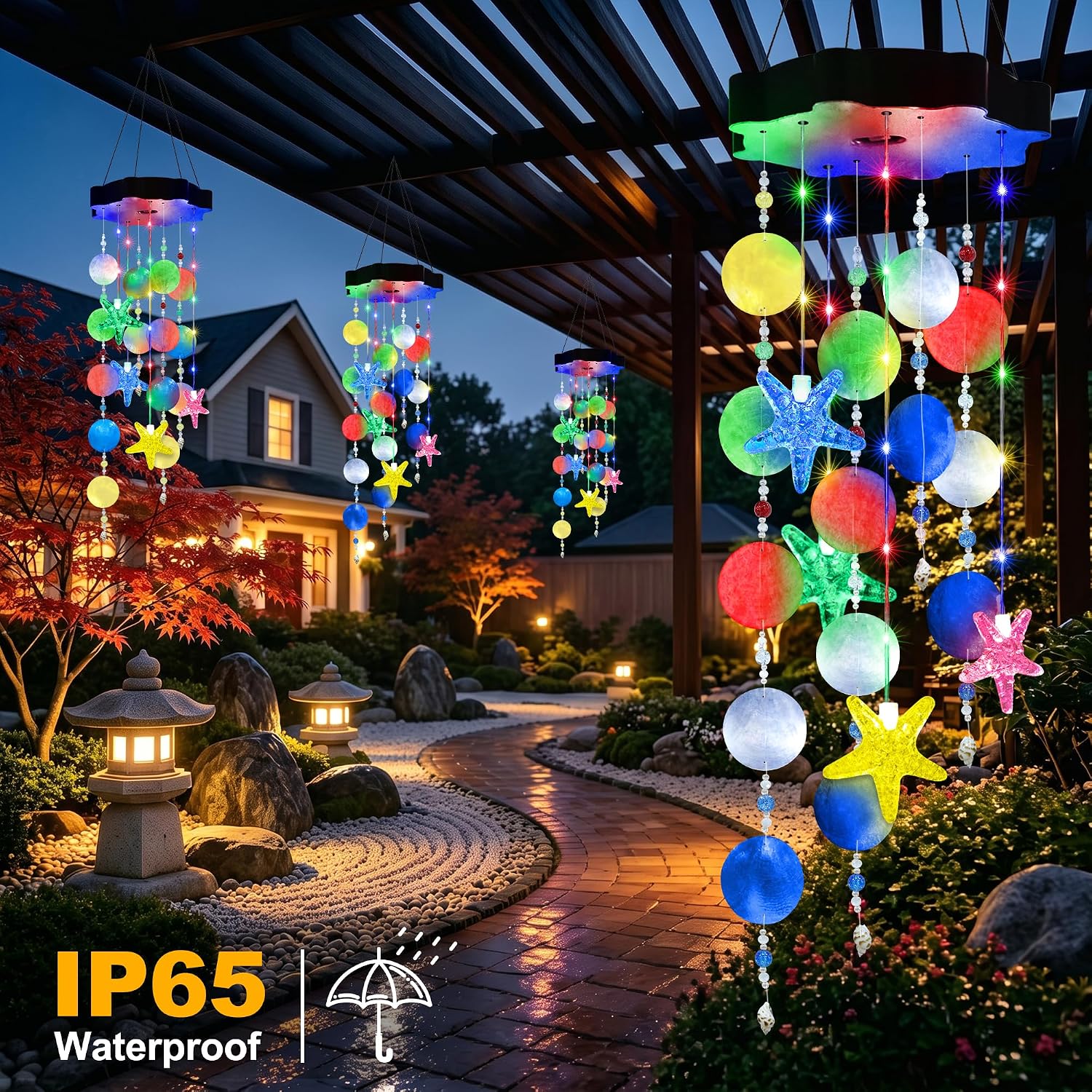 Toodour Boho Wind Chimes for Outside, Birthday Gifts for Women Mom Grandma