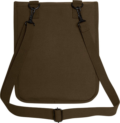 Rothco Canvas Map Case Shoulder Bag with Organizer Pocket