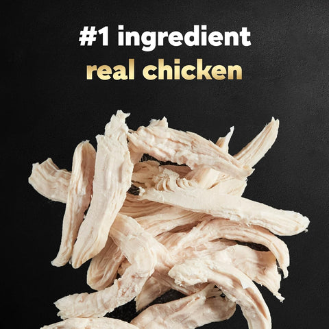 Cesar Simply Crafted Wet Dog Food Toppers, Chicken, 1.3 oz, 10 Count