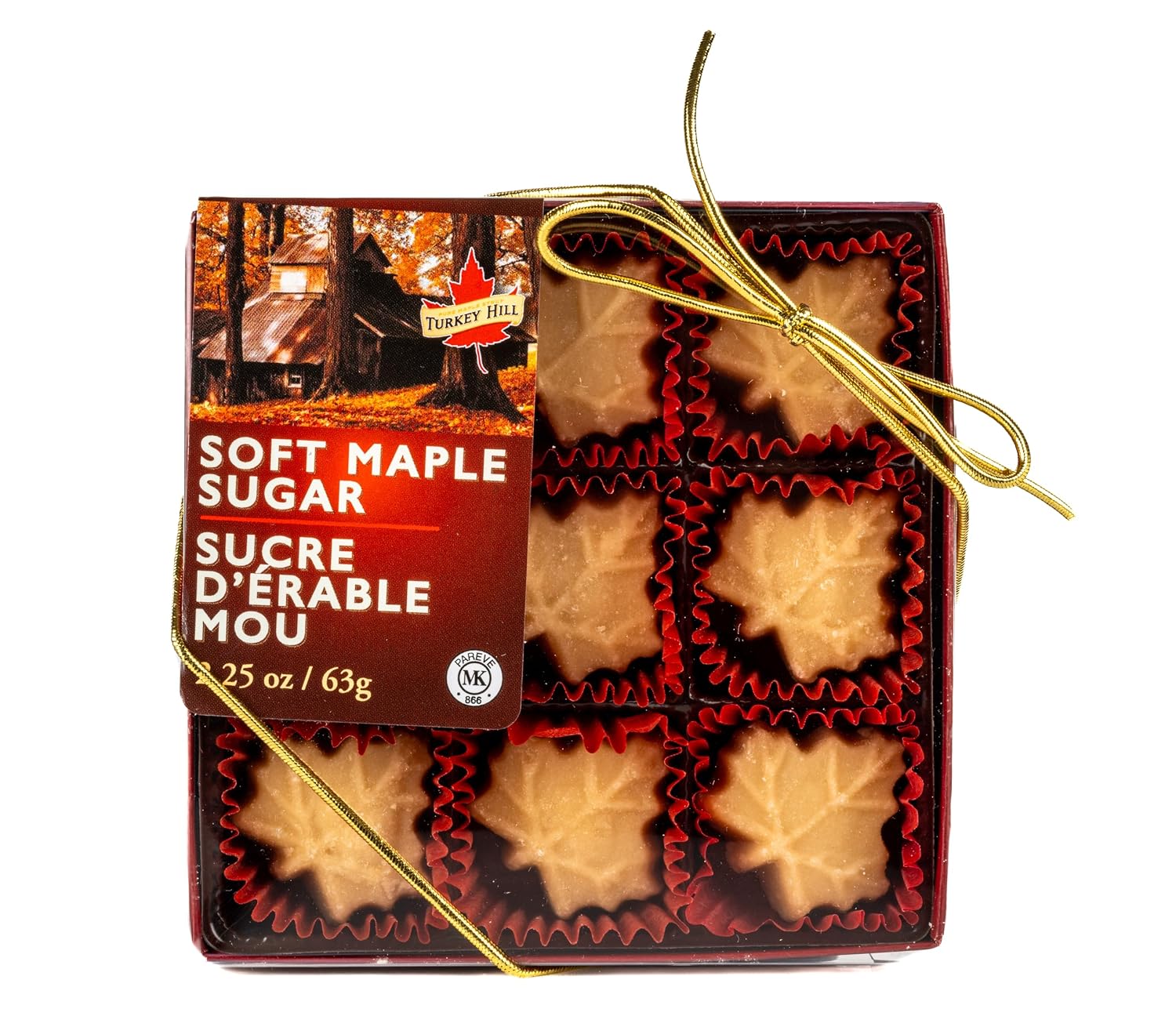 Turkey Hill Sugarbush Mouth Watering Maple Sugar Candy, 15 pieces (Pack of 2)