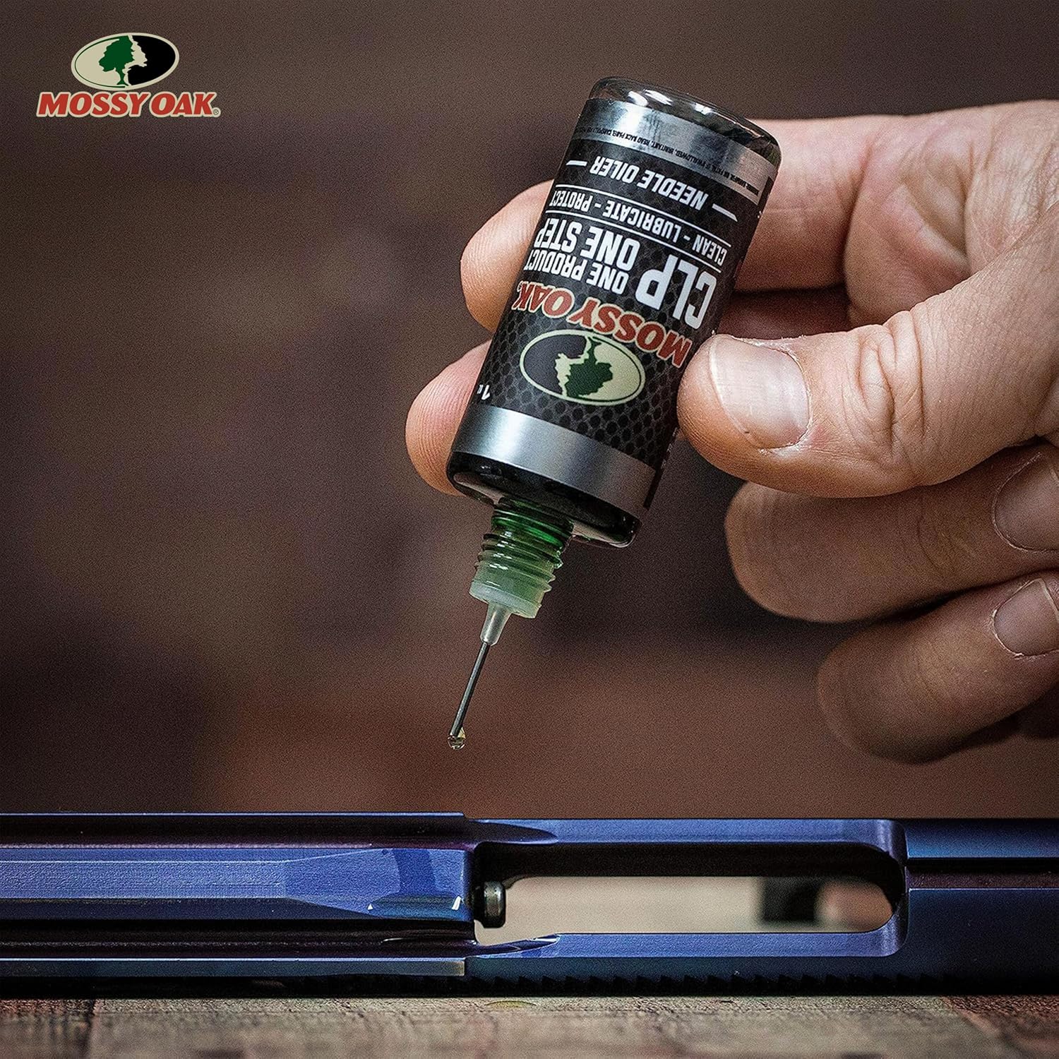 Mossy Oak CLP Gun Cleaning Oil | All-in-One Cleaner, Lubricant & Protectant | One-Step Gun Oil CLENZOIL