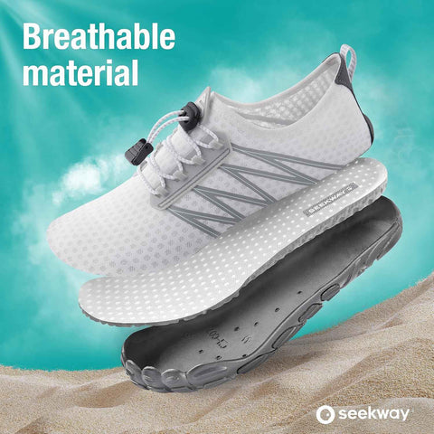 SEEKWAY Water Shoes Men Women Adult Quick-Dry Aqua Sock Barefoot for Beach Swim River Pool Lake Hiking Kayaking Surfing