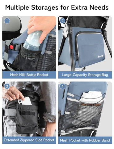 besrey Toddler Hiking Backpack Carrier-Adjustable Padded Shoulder Straps