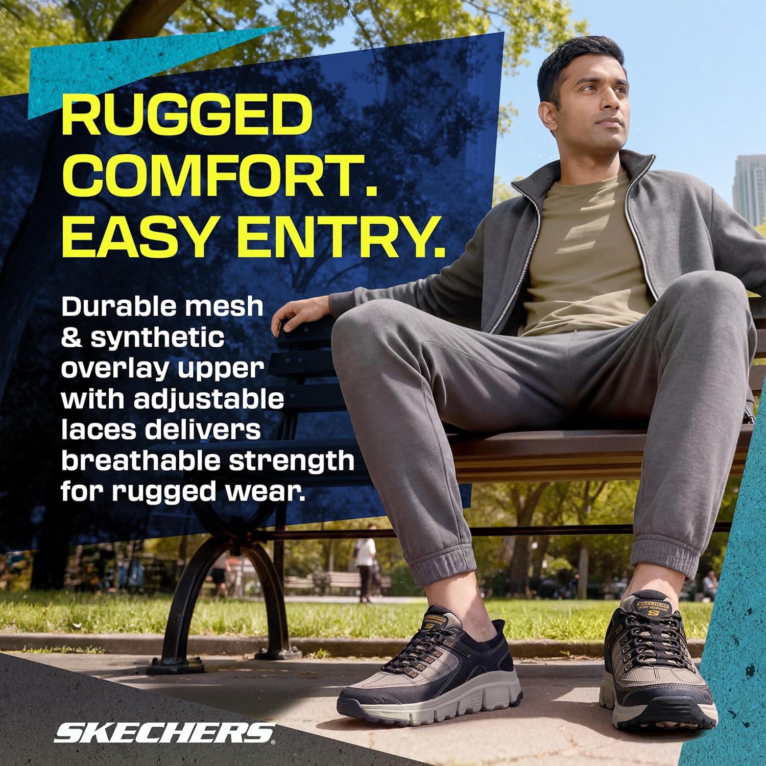Skechers Men's Summits AT Slip-in Sneaker