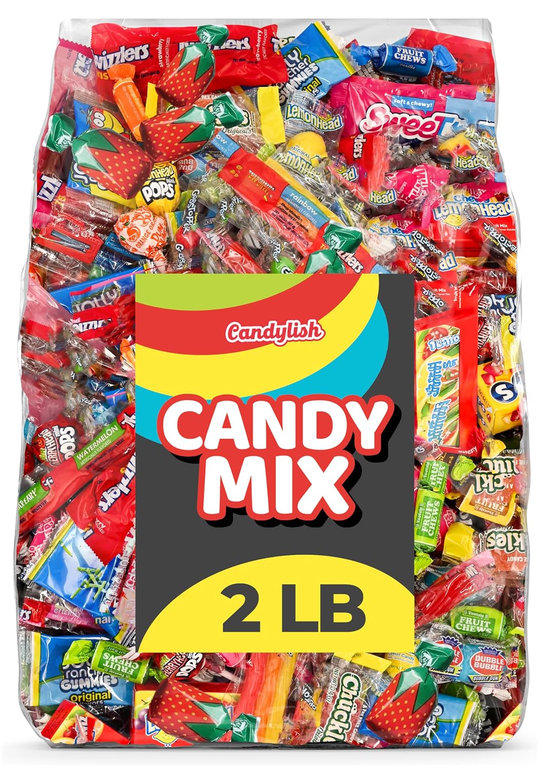Candy Variety Pack 4lb, Bulk Candy Individually Wrapped, Pinata Candy Mix