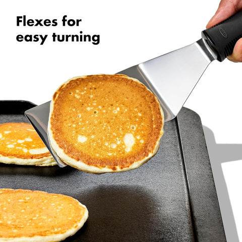 OXO Good Grips Restaurant Turner, Stainless Steel Metal Spatula