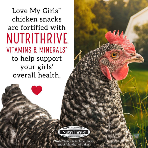 Love My Girls 5lb Chicken Snacks - Flax & Worms Gourmet Multi-Grain Treats