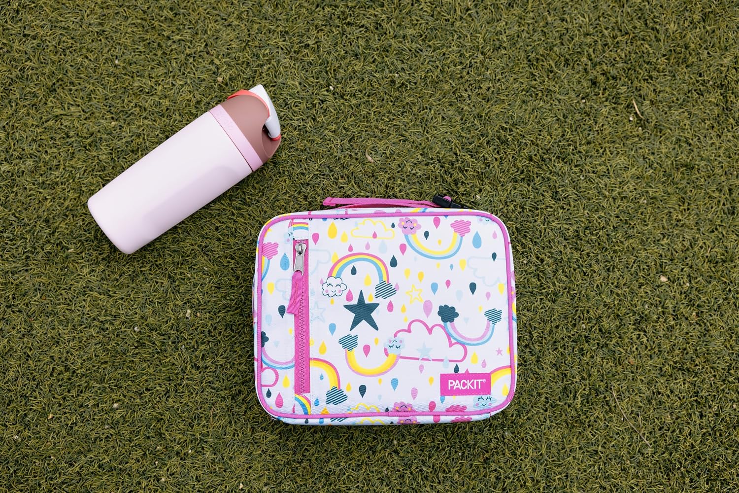 PackIt Freezable Classic Lunch Box, Rainbow Sky