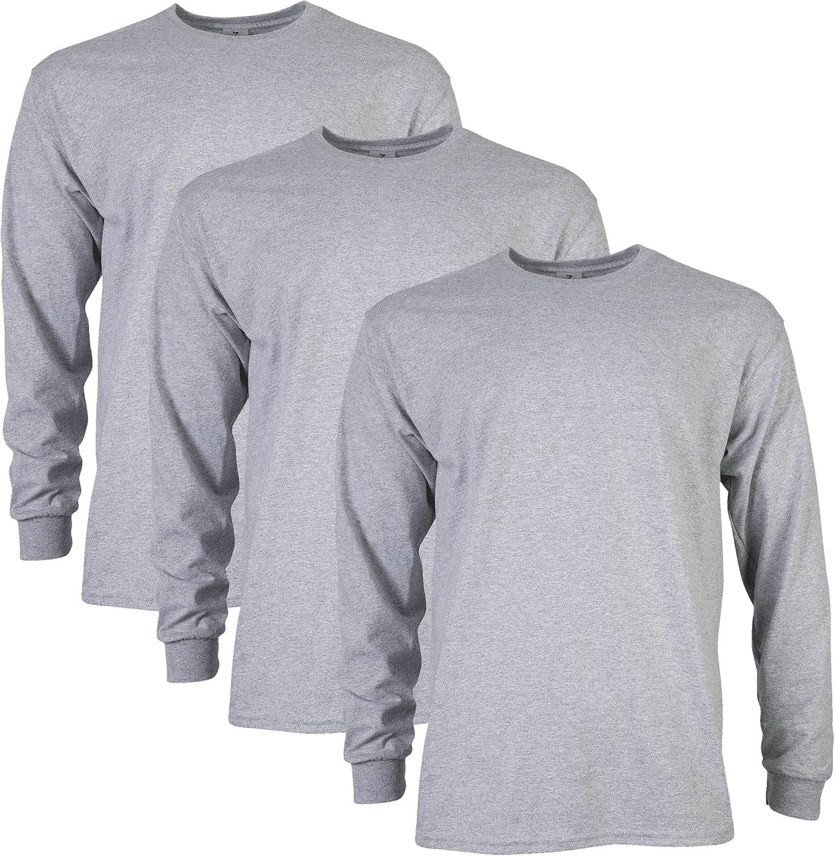 Gildan Adult Ultra Cotton Long Sleeve T-Shirt, Style G2400, Multipack