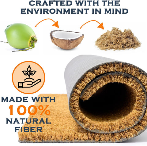 Hey There Pumpkin Door Mat 48x24 Inch Large Hello Pumpkin Welcome Mat Coir