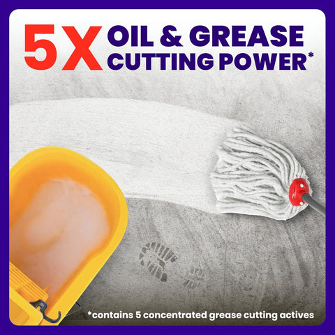 Mr. Clean PRO Degreasing Floor Cleaner for Commercial Grease (1 gal, 3 pk)