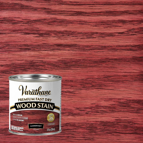 Varathane Premium Fast Dry Cabernet Wood Stain