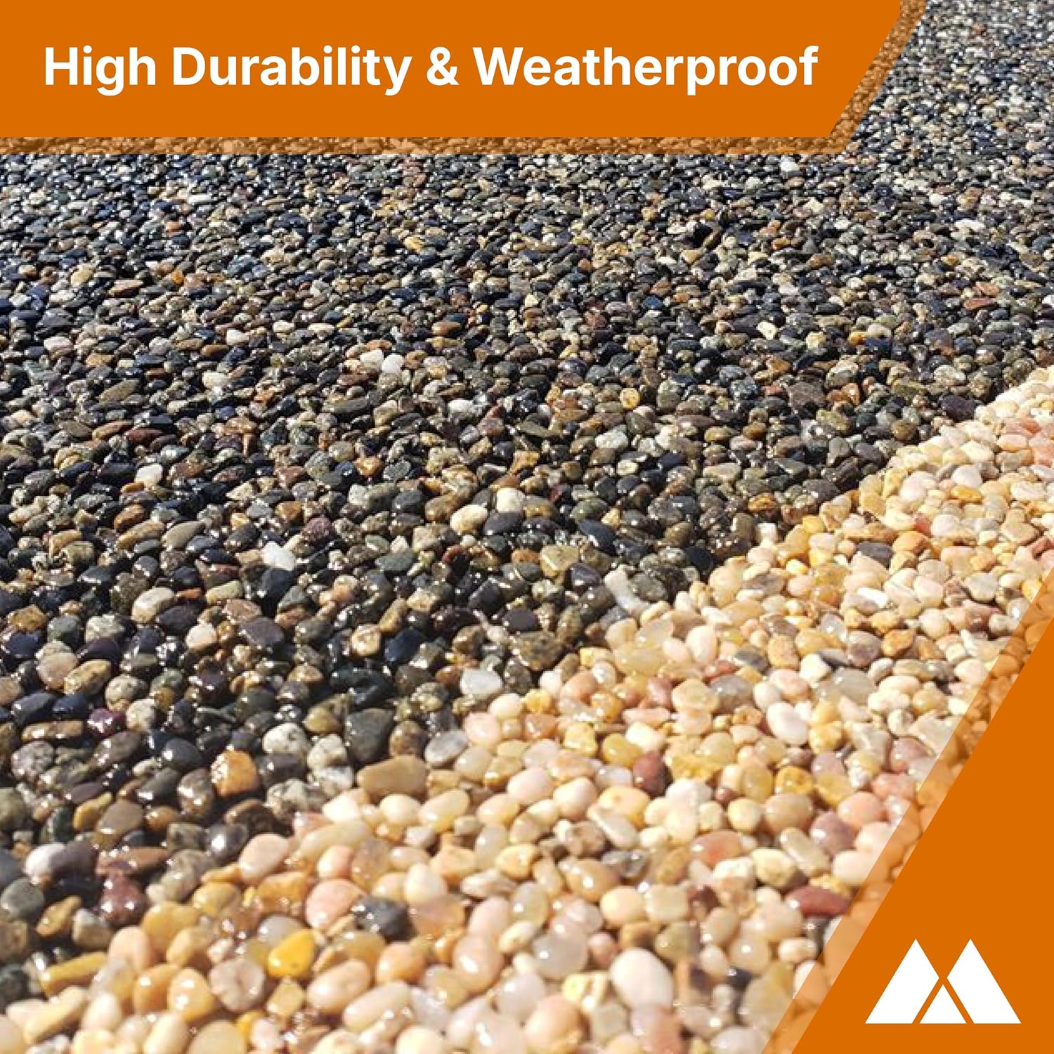 McKinnon Stone Bond Resin Bound Surfacing Epoxy 1 Gallon, Pebble Binder