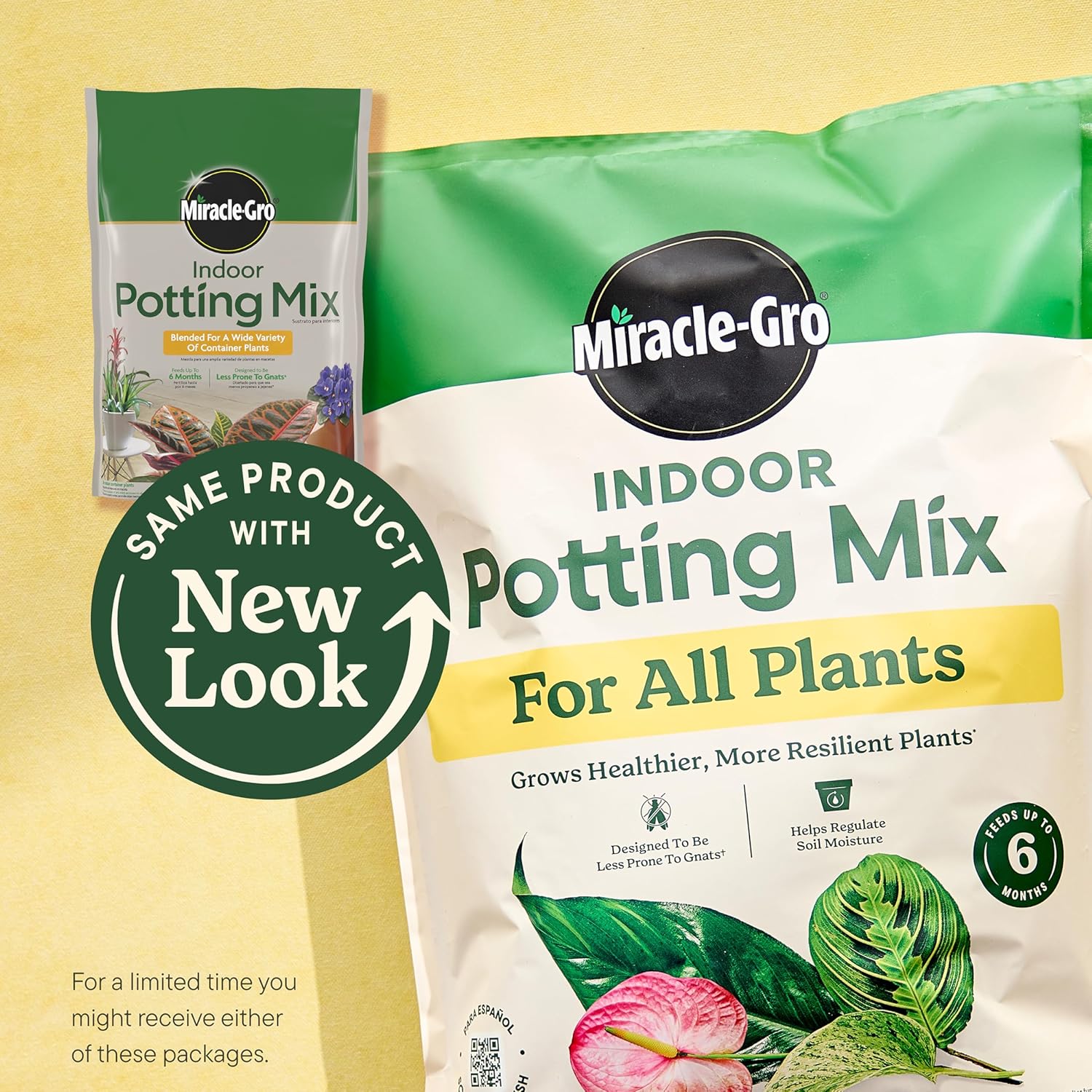 Miracle-Gro Indoor Potting Mix for All Plants, 16 qt.
