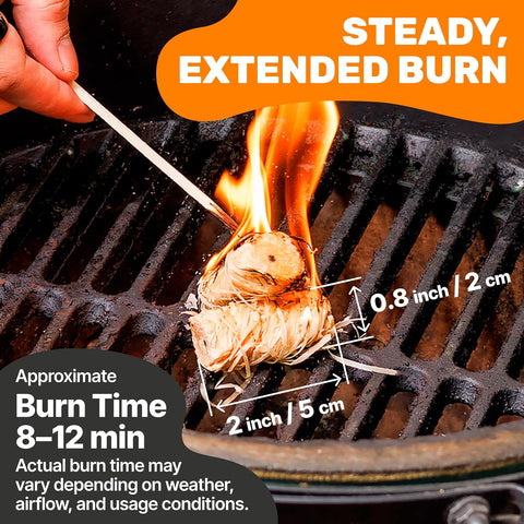 70 pcs Fire Starter - Natural Fire Starters for Campfires, Fire Pit, Pizza Oven, Fireplace, Smoker, BBQ, Pellet Stove & Wood - Fire Starters for Grill, Charcoal Starter