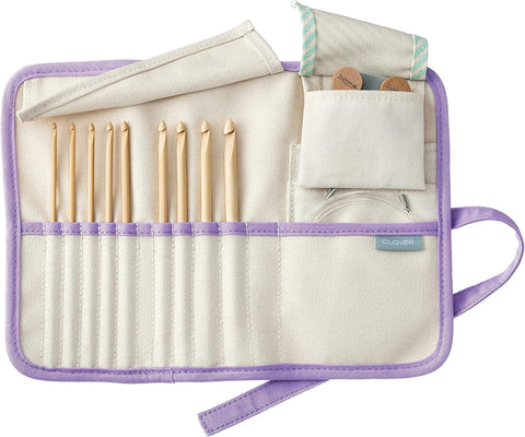 Clover Interchangeable Tunisian Crochet Hook "Takumi" Combo Set