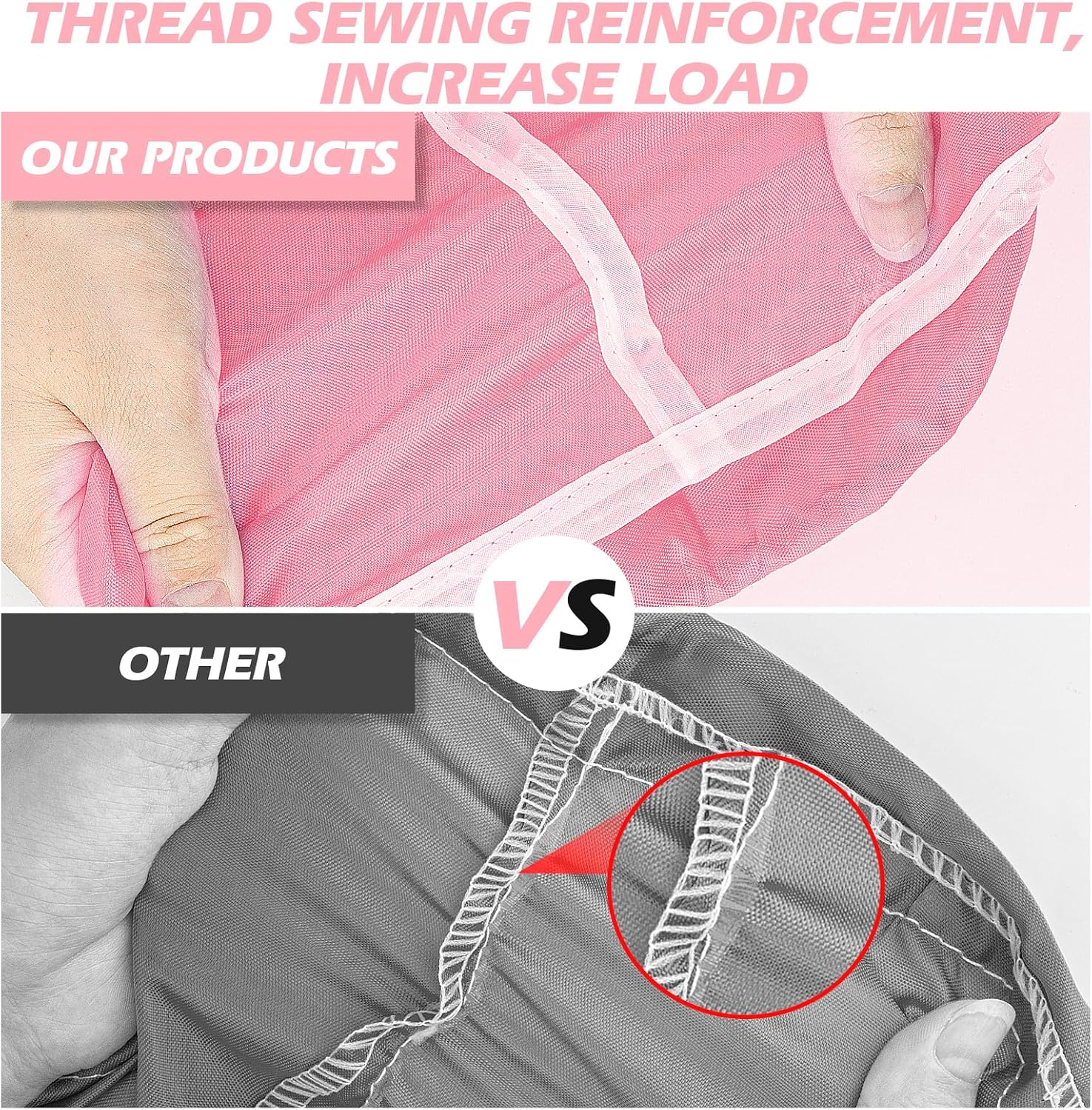 Isink Laundry Bag,2 Pack Travel Laundry Bags for Dirty Clothes,Large Laundry Bags for Camping & Traveling,Dirty Clothes Travel Bag,24" x 36" (Cyan + Pink)