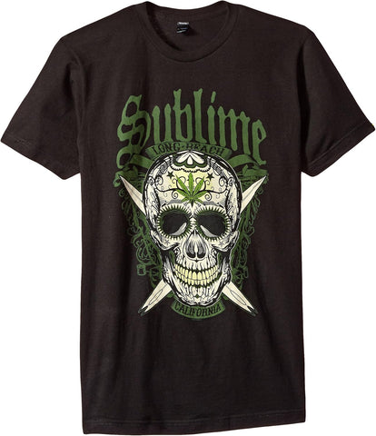 Sublime Men's LBC Skull Soft Short Sleeve T-Shirt