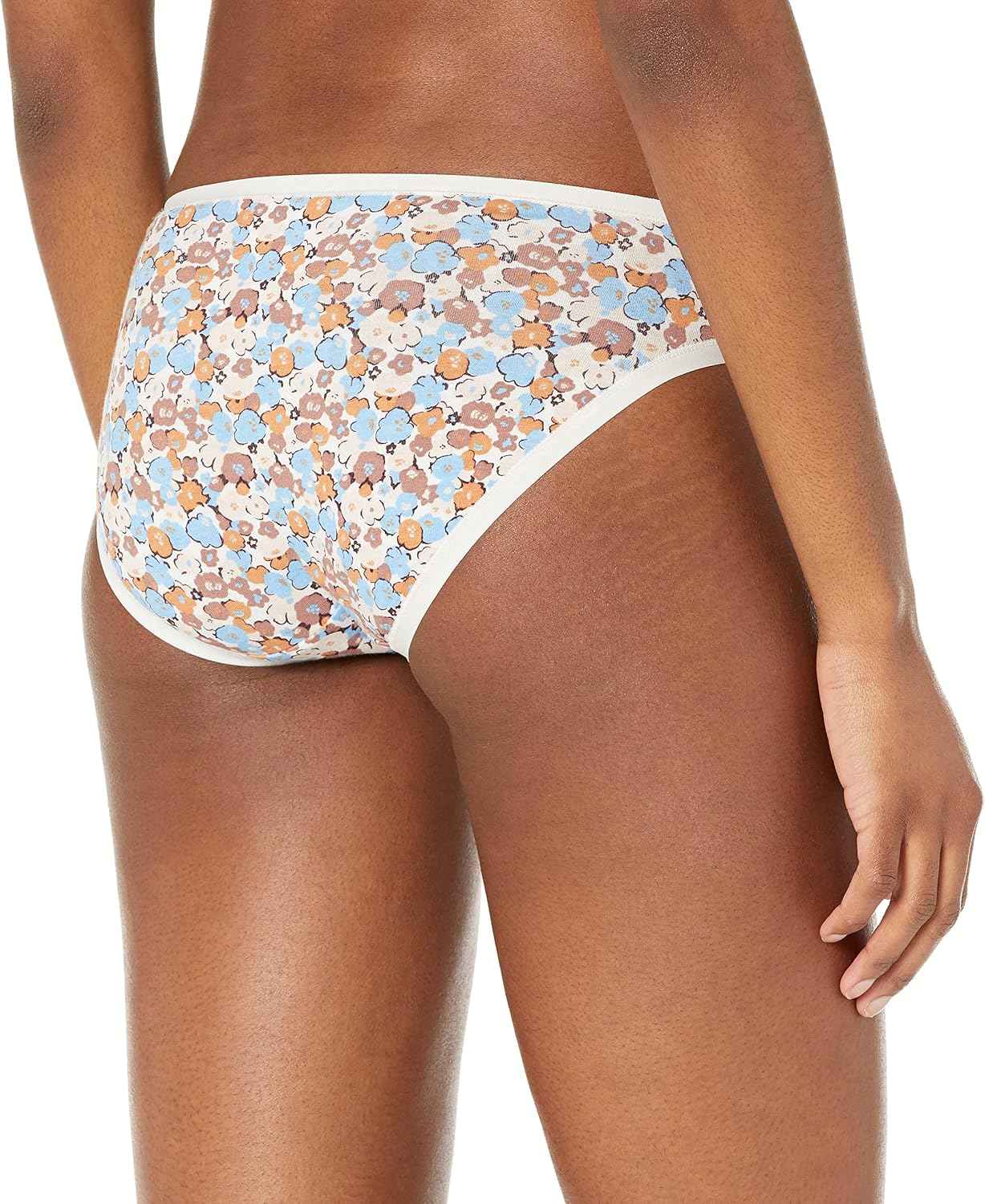 Amazon Essentials Women's Cotton Spandex Bikini Brief Underwear (Available in Plus Size)