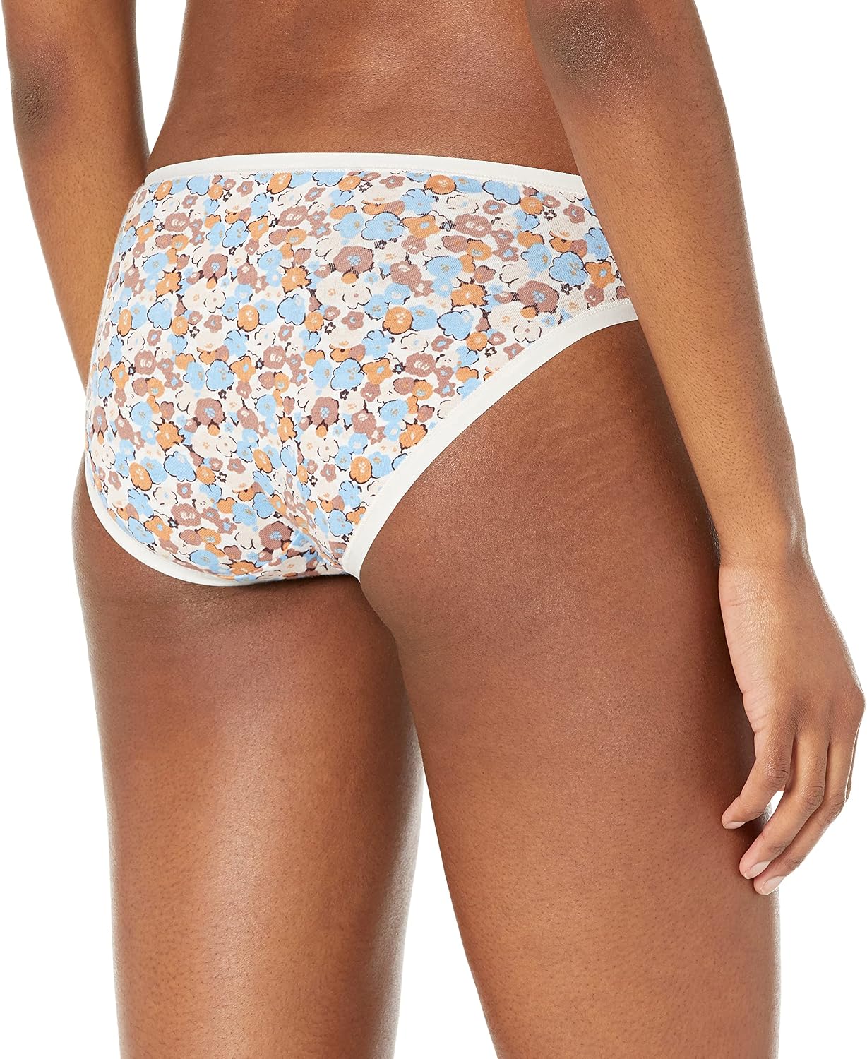 Amazon Essentials Women's Cotton Spandex Bikini Brief Underwear (Available in Plus Size)