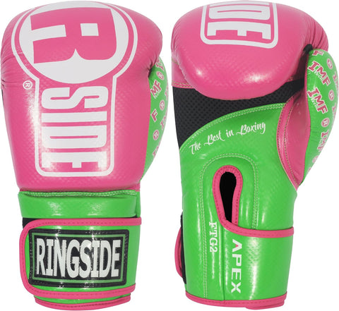 Ringside Apex Flash Sparring Gloves, IMF-Tech Boxing Gloves with Secure Wrist Support, Synthetic Boxing Gloves for Men and Women