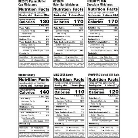 Hershey's Assorted Chocolate Halloween Candy Bulk Variety Pack, 35.93 oz