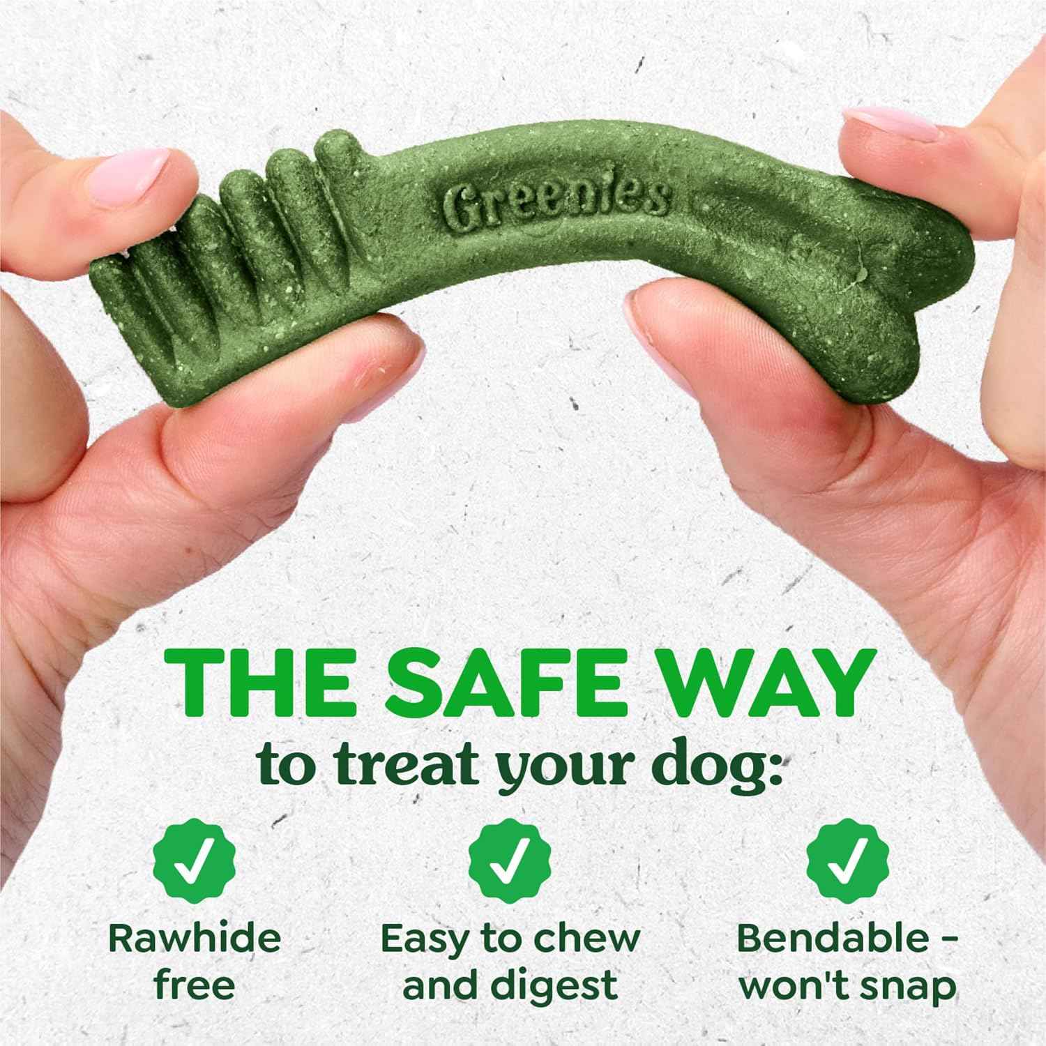 Greenies Teenie Original Natural Dental Dog Treats, Chicken, 65 Count