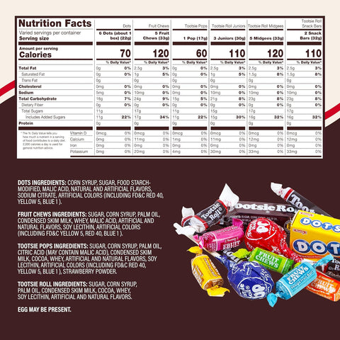 Tootsie Roll Child's Play Candy Favorites, 5lb Bag