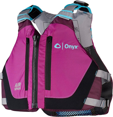 Onyx Air Span Breeze USCG Approved Paddling Life Jacket