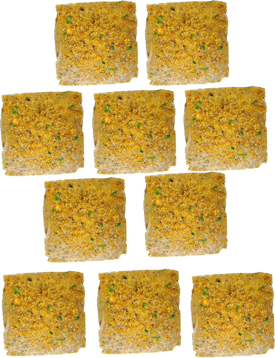ST. ALBANS BAY SUET PLUS Bird Suet Variety Packs | 11 oz. Bird Suet Cakes | (High Energy, 8 Pack)