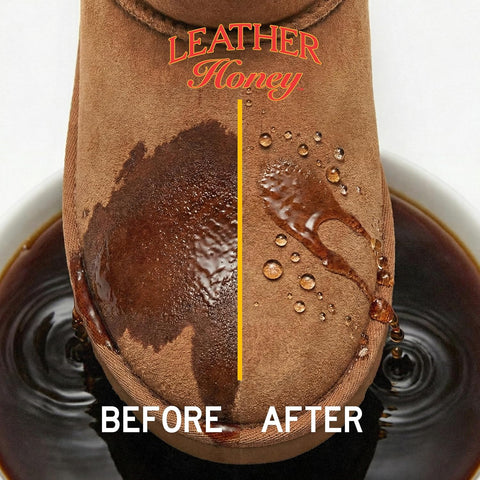 Leather Honey Suede & Nubuck Protector Spray – Non-Toxic, Non-Aerosol