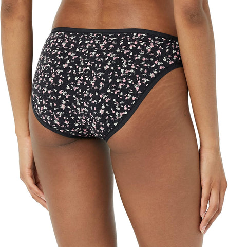 Amazon Essentials Women's Cotton Spandex Bikini Brief Underwear (Available in Plus Size)
