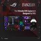 ASUS ROG Rapture GT-AX6000 EVA Edition Dual-Band WiFi 6 Gaming Router, Dual 2.5G WAN/LAN Ports, WAN Aggregation, Triple-Level Game Acceleration, AiMesh Compatible, Lifetime Internet Security