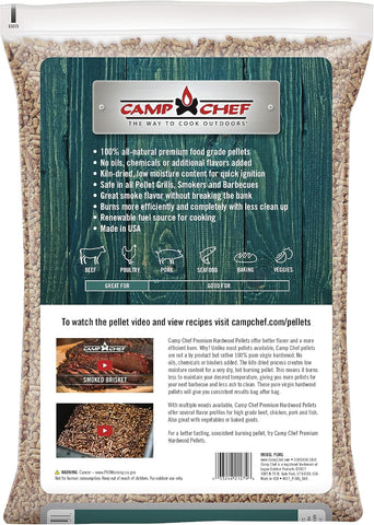 Camp Chef Southwest Mesquite BBQ Pellets, Hardwood Pellets for Grill, Smoke, Bake, Roast, Braise and BBQ, 20 lb. Bag