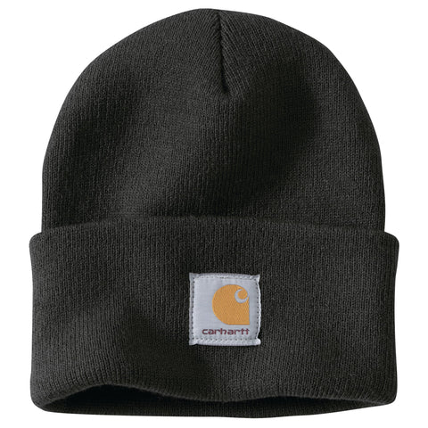 Carhartt Men's Knit Cuffed Beanie, Black, One Size