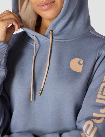 Carhartt Women's Iconic Clarksburg Logo Sweatshirt