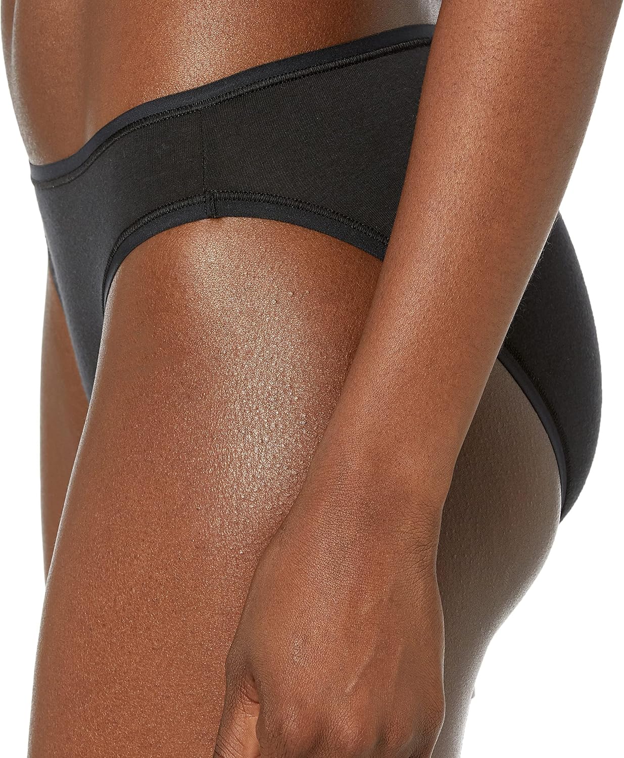 Amazon Essentials Women's Cotton Spandex Bikini Brief Underwear (Available in Plus Size)