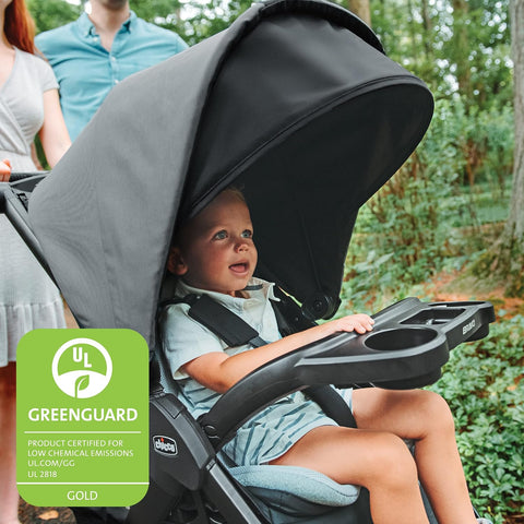 Chicco Bravo LE ClearTex 3-in-1 Quick-Fold Stroller