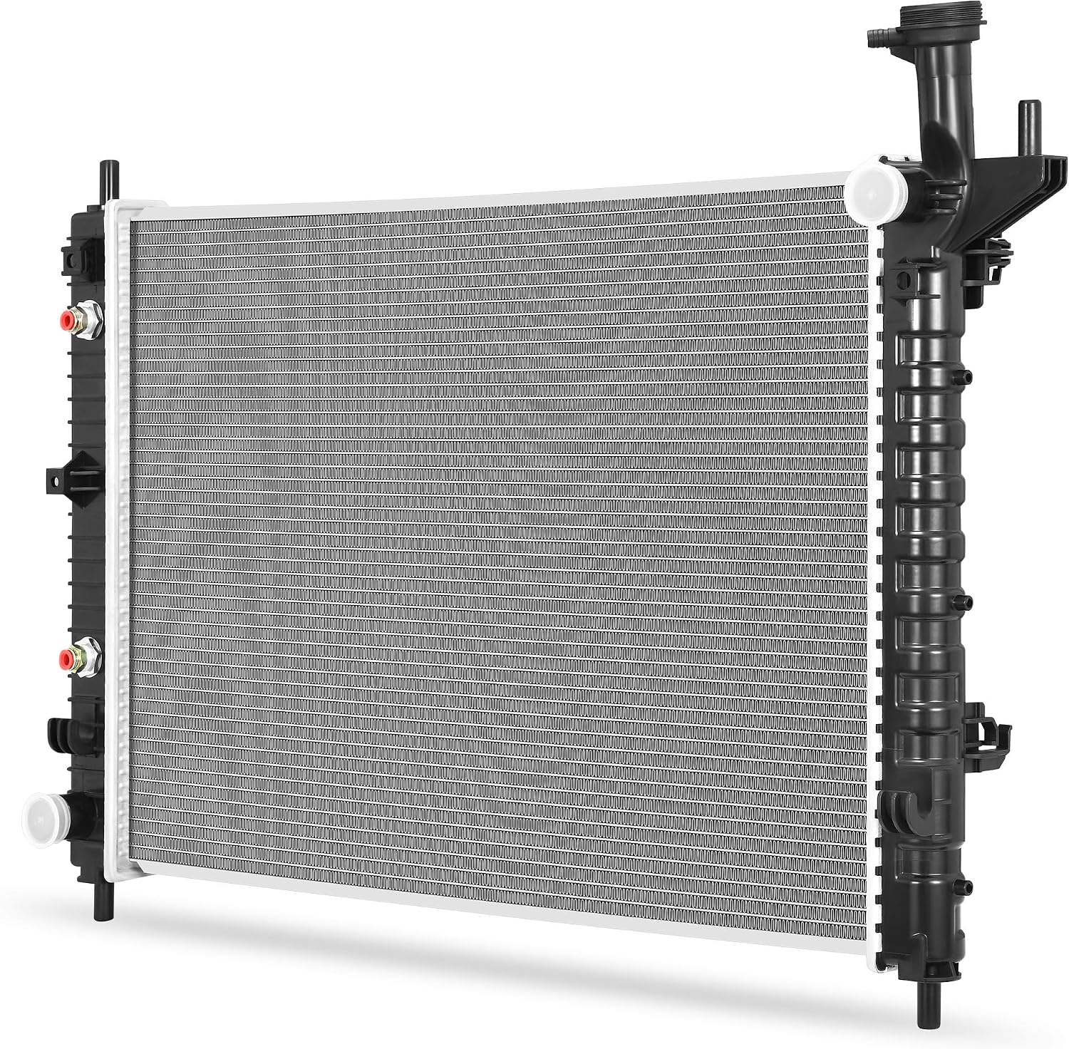 DWVO Complete Radiator Compatible with 07-17 Chevy GMC Buick Saturn CU13007