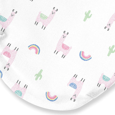 SwaddleMe Original Swaddle - Size Small/Medium, 0-3 Months, 1-Pack (Lil Llamas) Easy to Use Newborn Swaddle Wrap Keeps Baby Cozy and Secure and Helps Prevent Startle Reflex